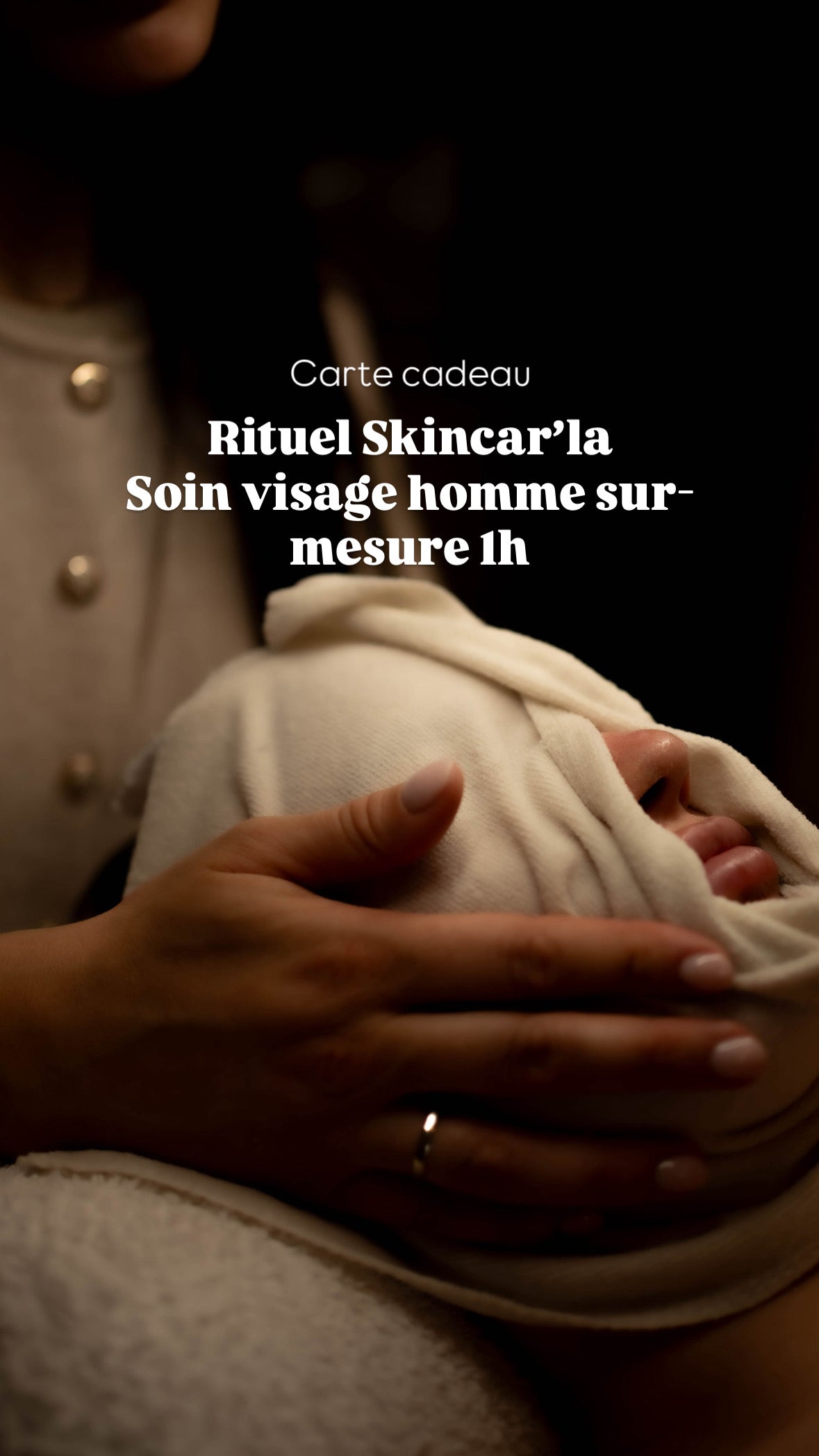 Soin visage : Rituel Skincar'la Homme sur-mesure - 1h