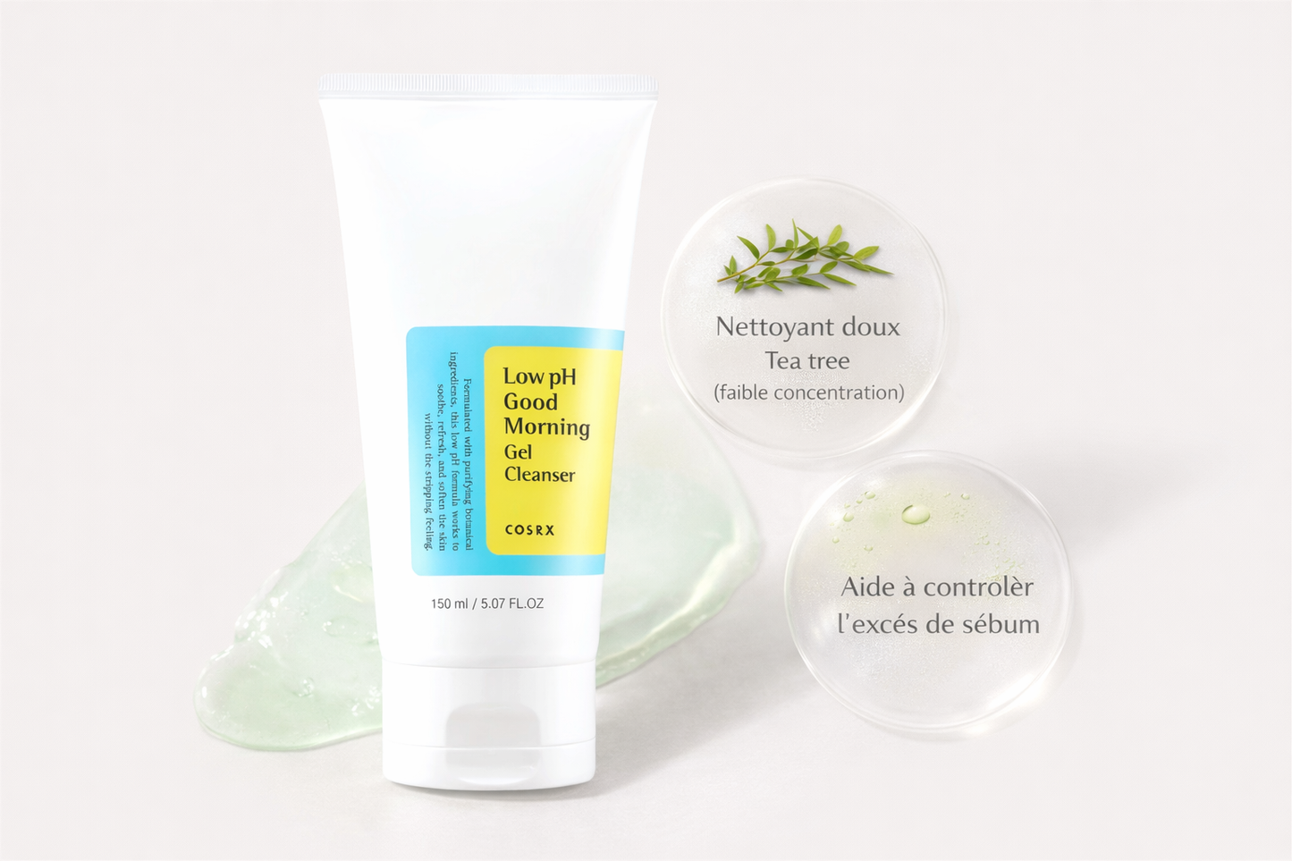 Gel nettoyant visage purifiant - COSRX