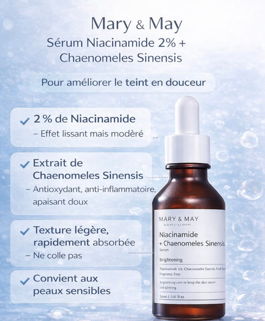 Sérum Niacinamide 2% - MARY&MAY